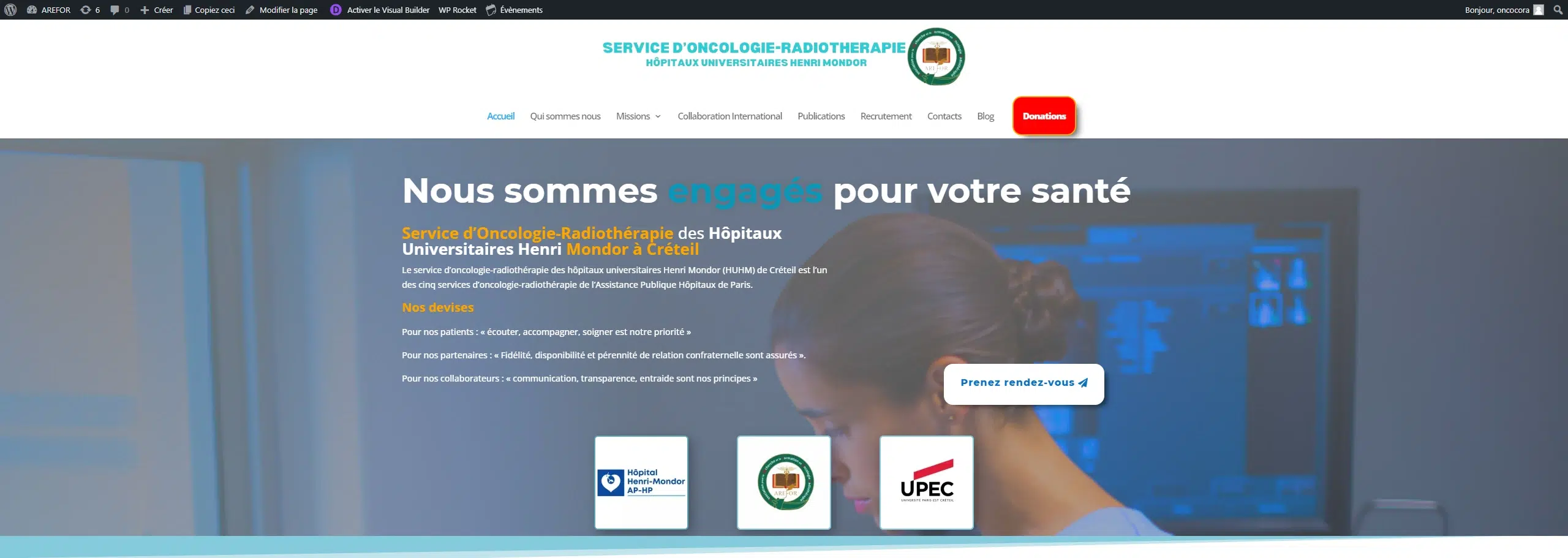 Site oncologie-radiotherapie-mondor 2 Site Arefor – Centre D’oncologie Radiothérapie